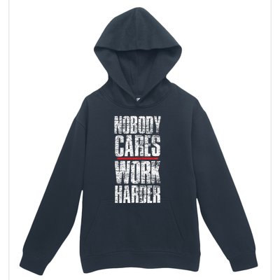 Nobody Cares Work Harder Personal Trainer Urban Pullover Hoodie