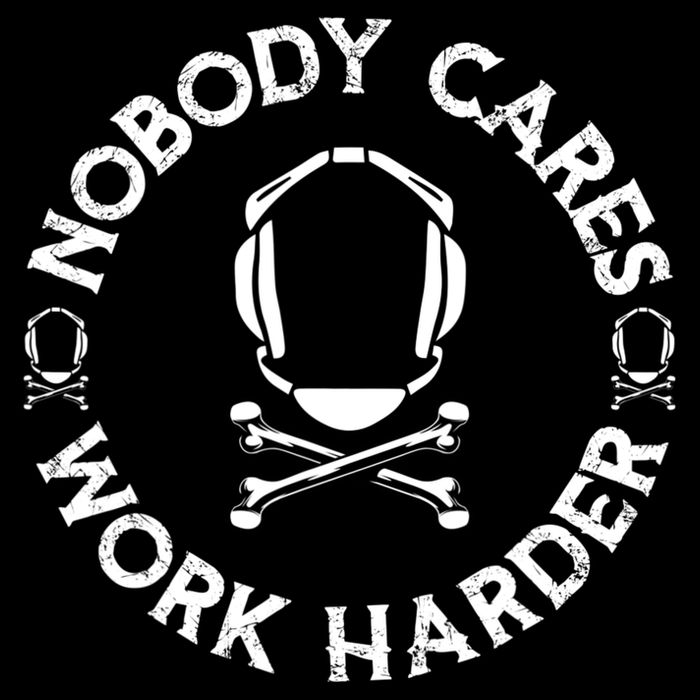 Nobody Cares Work Harder Wrestling Headgear Skull Bones Backpack