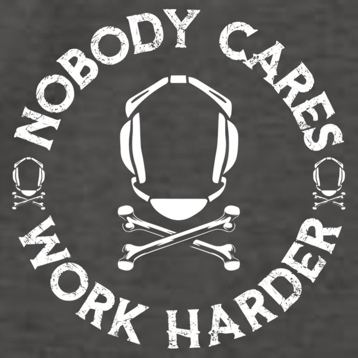 Nobody Cares Work Harder Wrestling Headgear Skull Bones Vector Backpack