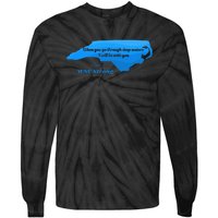 North Carolina Wnc Strong Appalachian Strong Tie-Dye Long Sleeve Shirt