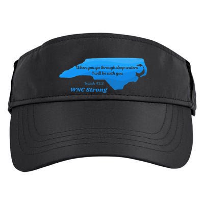North Carolina Wnc Strong Appalachian Strong Gift Adult Drive Performance Visor