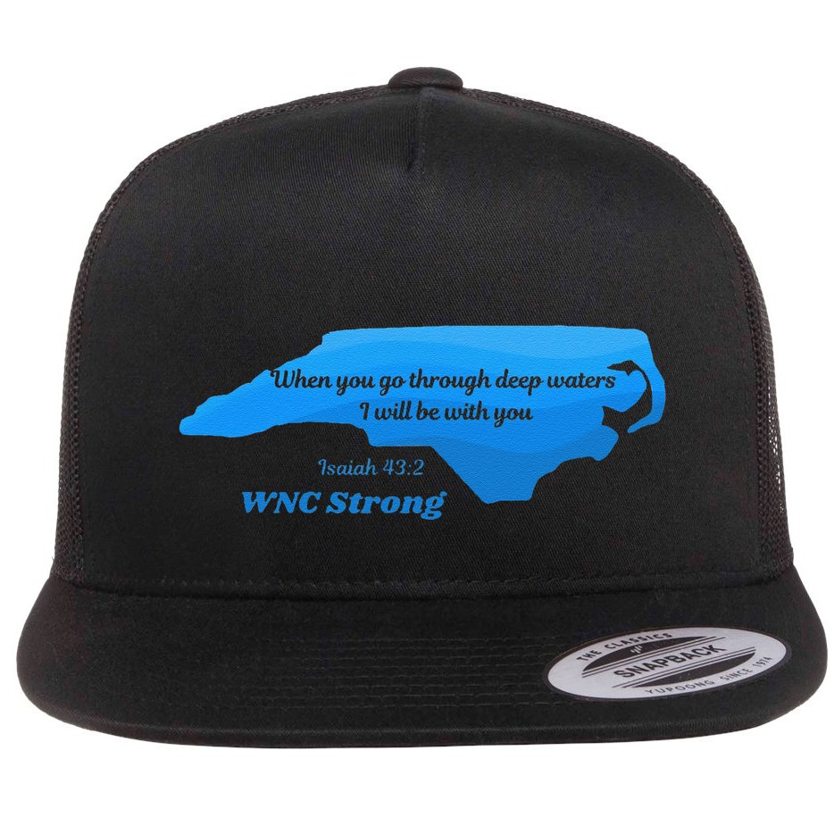 North Carolina Wnc Strong Appalachian Strong Gift Flat Bill Trucker Hat