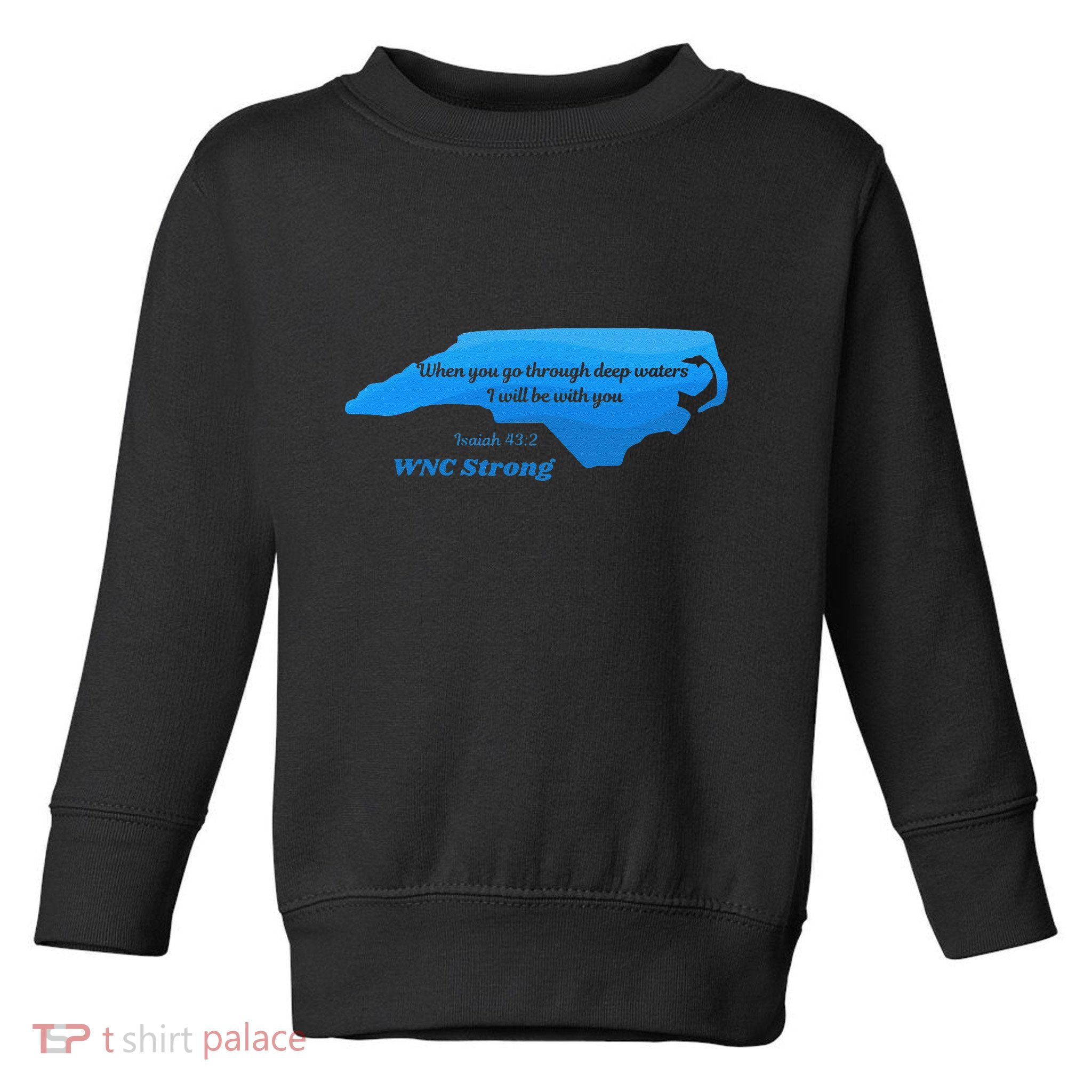 North Carolina Wnc Strong Appalachian Strong Gift Toddler Sweatshirt