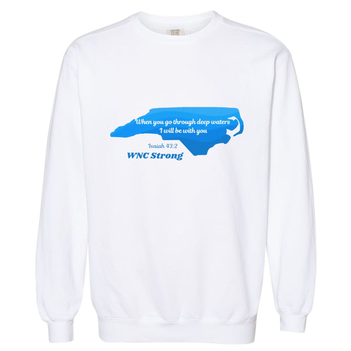 North Carolina Wnc Strong Appalachian Strong Gift Garment-Dyed Sweatshirt