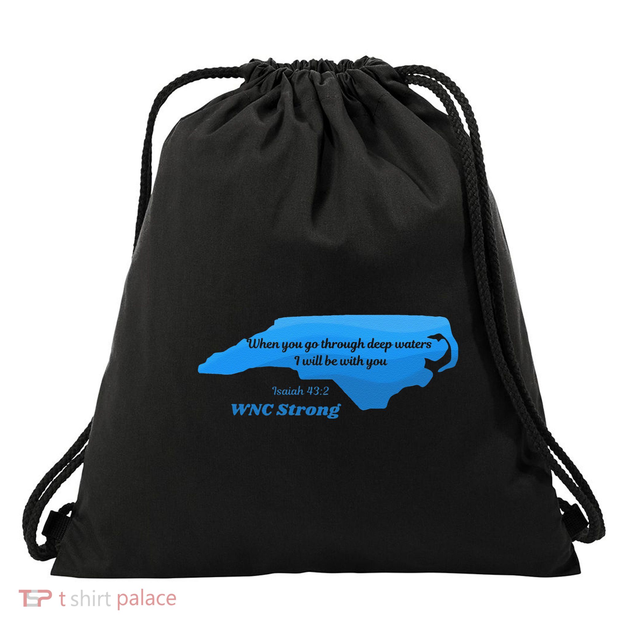 North Carolina Wnc Strong Appalachian Strong Gift Drawstring Bag