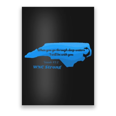 North Carolina Wnc Strong Appalachian Strong Gift Poster