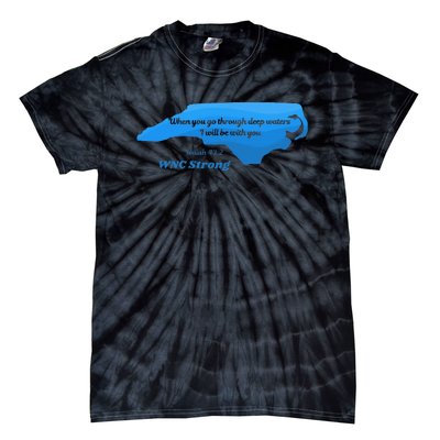 North Carolina Wnc Strong Appalachian Strong Gift Tie-Dye T-Shirt