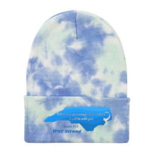 North Carolina Wnc Strong Appalachian Strong Gift Tie Dye 12in Knit Beanie