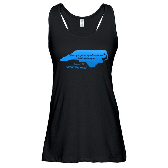 North Carolina Wnc Strong Appalachian Strong Ladies Essential Flowy Tank