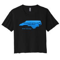 North Carolina Wnc Strong Appalachian Strong Women's Crop Top Tee