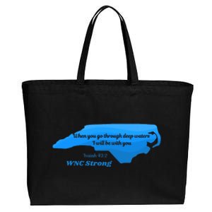 North Carolina Wnc Strong Appalachian Strong Cotton Canvas Jumbo Tote