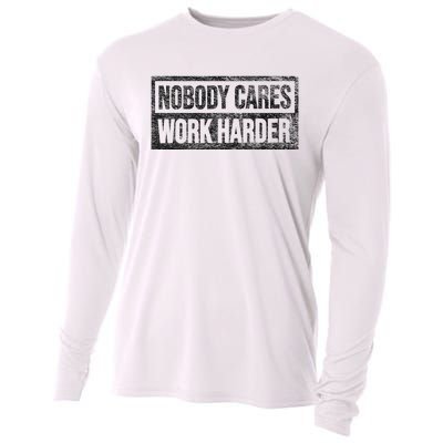 Nobody Cares Work Harder Cooling Performance Long Sleeve Crew