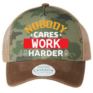 Nobody Cares Work Harder Legacy Tie Dye Trucker Hat