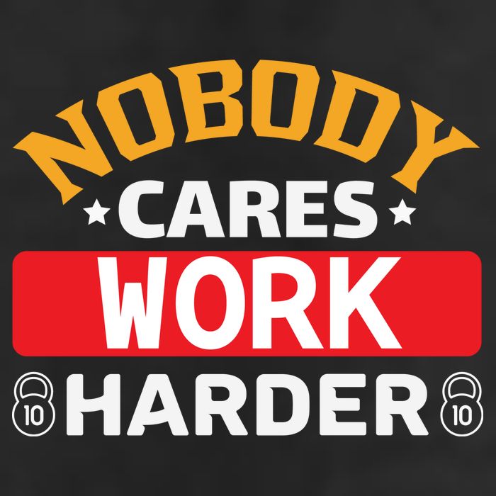 Nobody Cares Work Harder Adult Drive Performance Visor