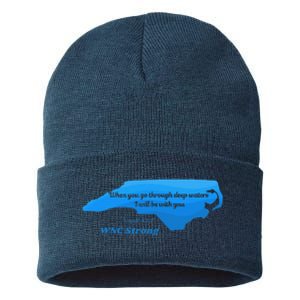 North Carolina Wnc Strong Appalachian Strong Sustainable Knit Beanie