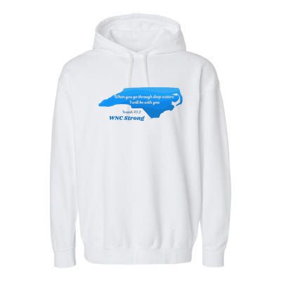 North Carolina Wnc Strong Appalachian Strong Garment-Dyed Fleece Hoodie