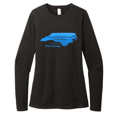 North Carolina Wnc Strong Appalachian Strong Womens CVC Long Sleeve Shirt