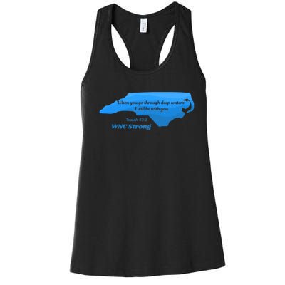 North Carolina Wnc Strong Appalachian Strong Women's Racerback Tank