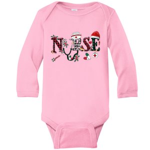 Nurse Christmas Wo Nurse Life Cute Xmas Nursing Gifts  Baby Long Sleeve Bodysuit