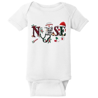 Nurse Christmas Wo Nurse Life Cute Xmas Nursing Gifts  Baby Bodysuit