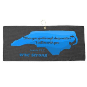 North Carolina Wnc Strong Appalachian Strong Large Microfiber Waffle Golf Towel