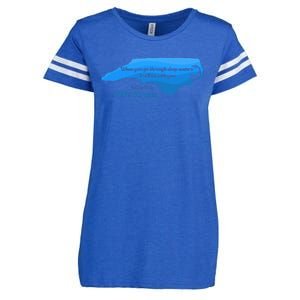 North Carolina Wnc Strong Appalachian Strong Enza Ladies Jersey Football T-Shirt