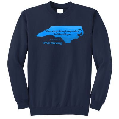 North Carolina Wnc Strong Appalachian Strong Tall Sweatshirt