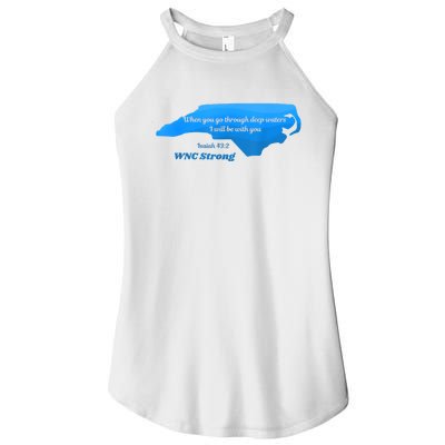 North Carolina Wnc Strong Appalachian Strong Women’s Perfect Tri Rocker Tank