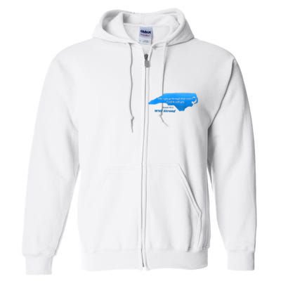 North Carolina Wnc Strong Appalachian Strong Full Zip Hoodie