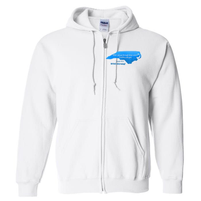 North Carolina Wnc Strong Appalachian Strong Full Zip Hoodie