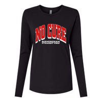 No Cure Xxx No Cure Birmingham Straight Edge Womens Cotton Relaxed Long Sleeve T-Shirt