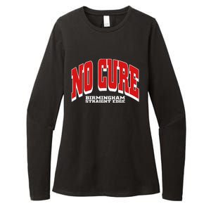 No Cure Xxx No Cure Birmingham Straight Edge Womens CVC Long Sleeve Shirt