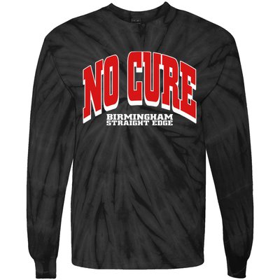 No Cure Xxx No Cure Birmingham Straight Edge Tie-Dye Long Sleeve Shirt