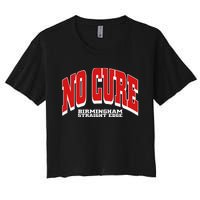 No Cure Xxx No Cure Birmingham Straight Edge Women's Crop Top Tee