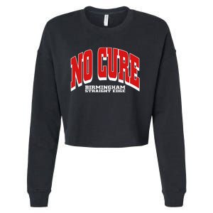 No Cure Xxx No Cure Birmingham Straight Edge Cropped Pullover Crew