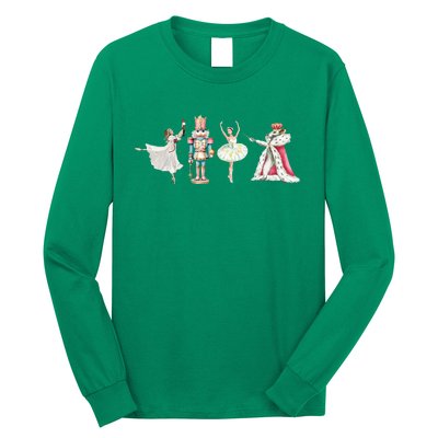 Nutcracker Christmas Xmas Family Matching Pajamas Ornats Long Sleeve Shirt