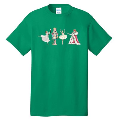 Nutcracker Christmas Xmas Family Matching Pajamas Ornats Tall T-Shirt