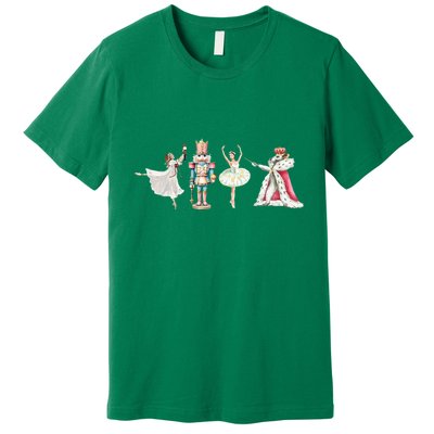 Nutcracker Christmas Xmas Family Matching Pajamas Ornats Premium T-Shirt