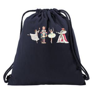 Nutcracker Christmas Xmas Family Matching Pajamas Ornats Drawstring Bag