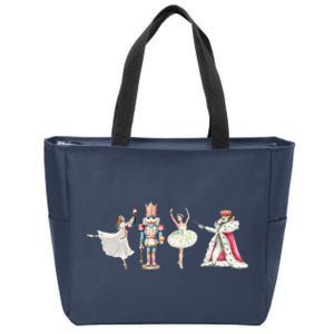 Nutcracker Christmas Xmas Family Matching Pajamas Ornats Zip Tote Bag