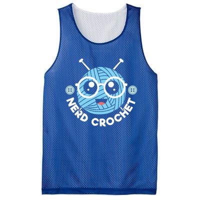 Nerd Crochet Yarn Collector Crocheting Knitting Crafty Gift Mesh Reversible Basketball Jersey Tank