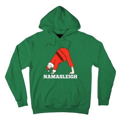 NamaSleigh Christmas Yoga Namaste Hoodie