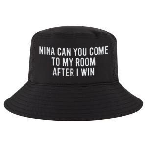 Nina Can You Come To My Room After I Win Embroidery Snapback Hat Cool Comfort Performance Bucket Hat