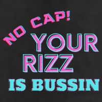 No Cap Your Rizz Is Bussin Meme Apparel Adult Drive Performance Visor