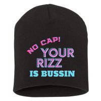 No Cap Your Rizz Is Bussin Meme Apparel Short Acrylic Beanie