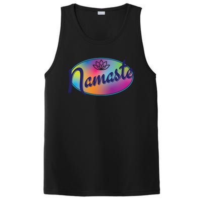 Namaste Colorful Yoga Gift PosiCharge Competitor Tank