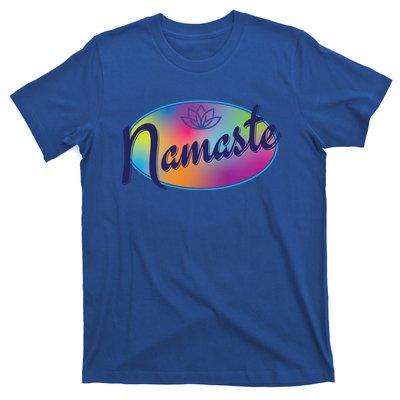 Namaste Colorful Yoga Gift T-Shirt