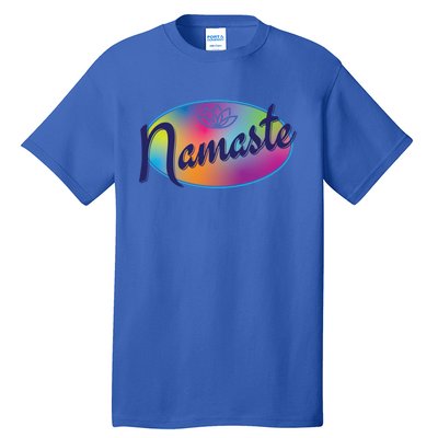 Namaste Colorful Yoga Gift Tall T-Shirt