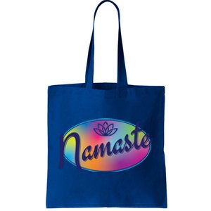 Namaste Colorful Yoga Gift Tote Bag