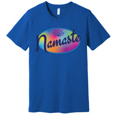 Namaste Colorful Yoga Gift Premium T-Shirt